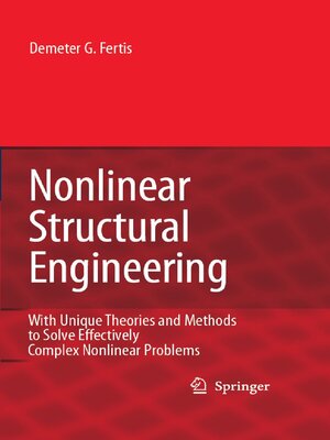 cover image of Nonlinear Structural Engineering